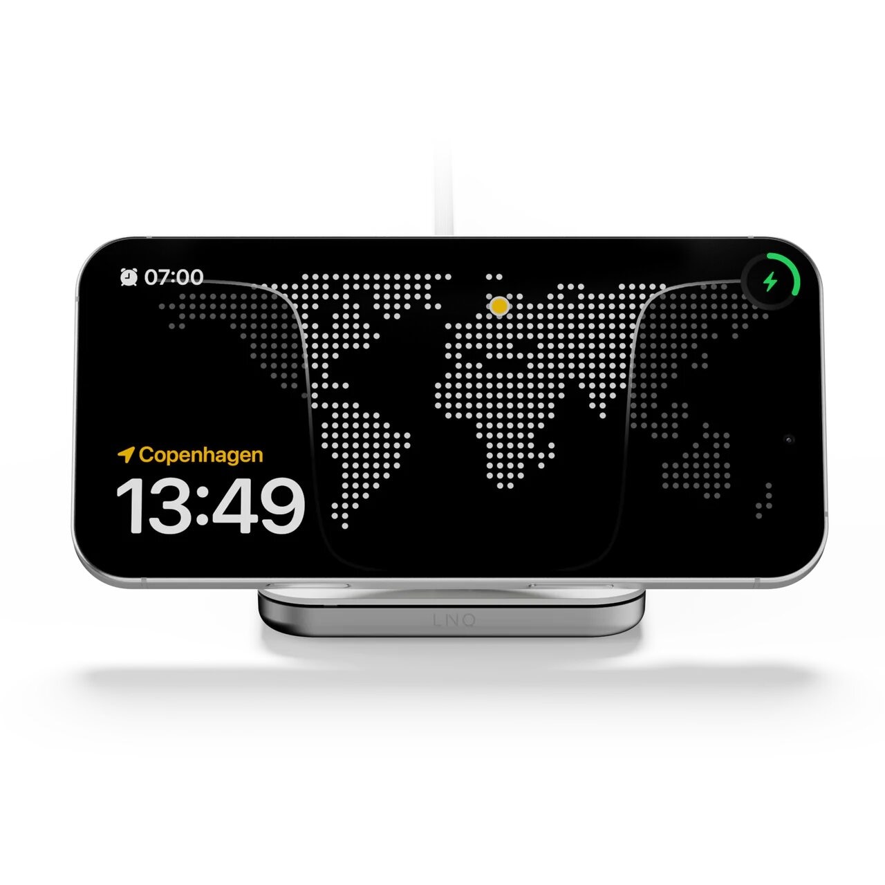 Carregador Wireless LINQ LQWC011 de Mesa?de?Cabeceira Dual Position 4