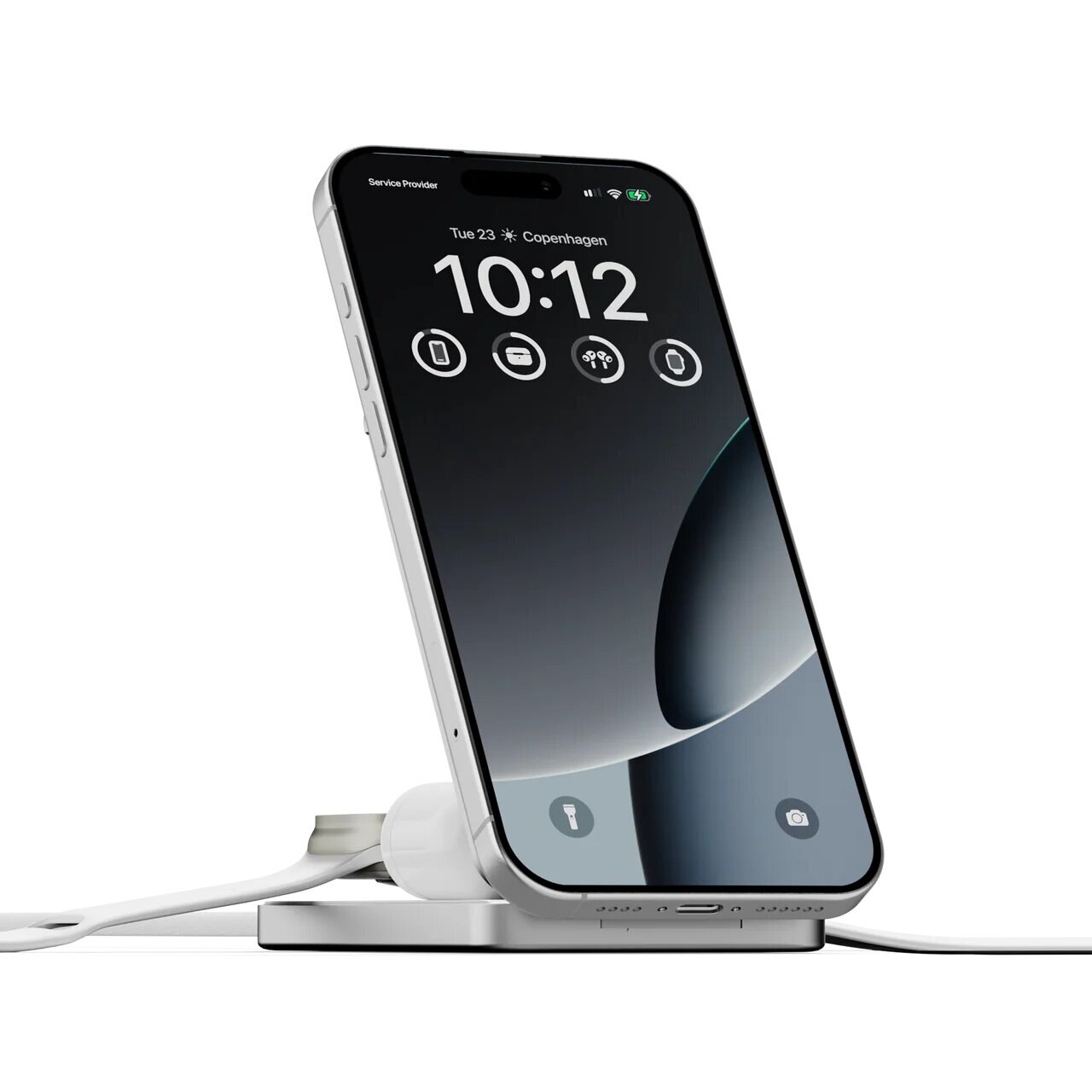 Powerbank e Suporte Magnético LINQ Wireless 3?em?1 8000 2