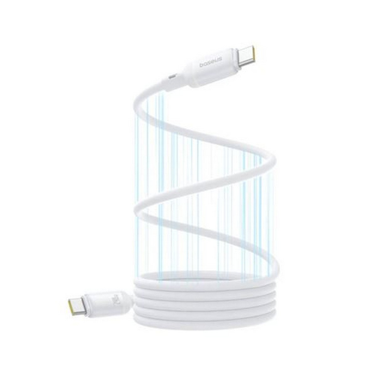 Cabo USB-C Baseus Picogo Magnético 240w 1m - Branco 3