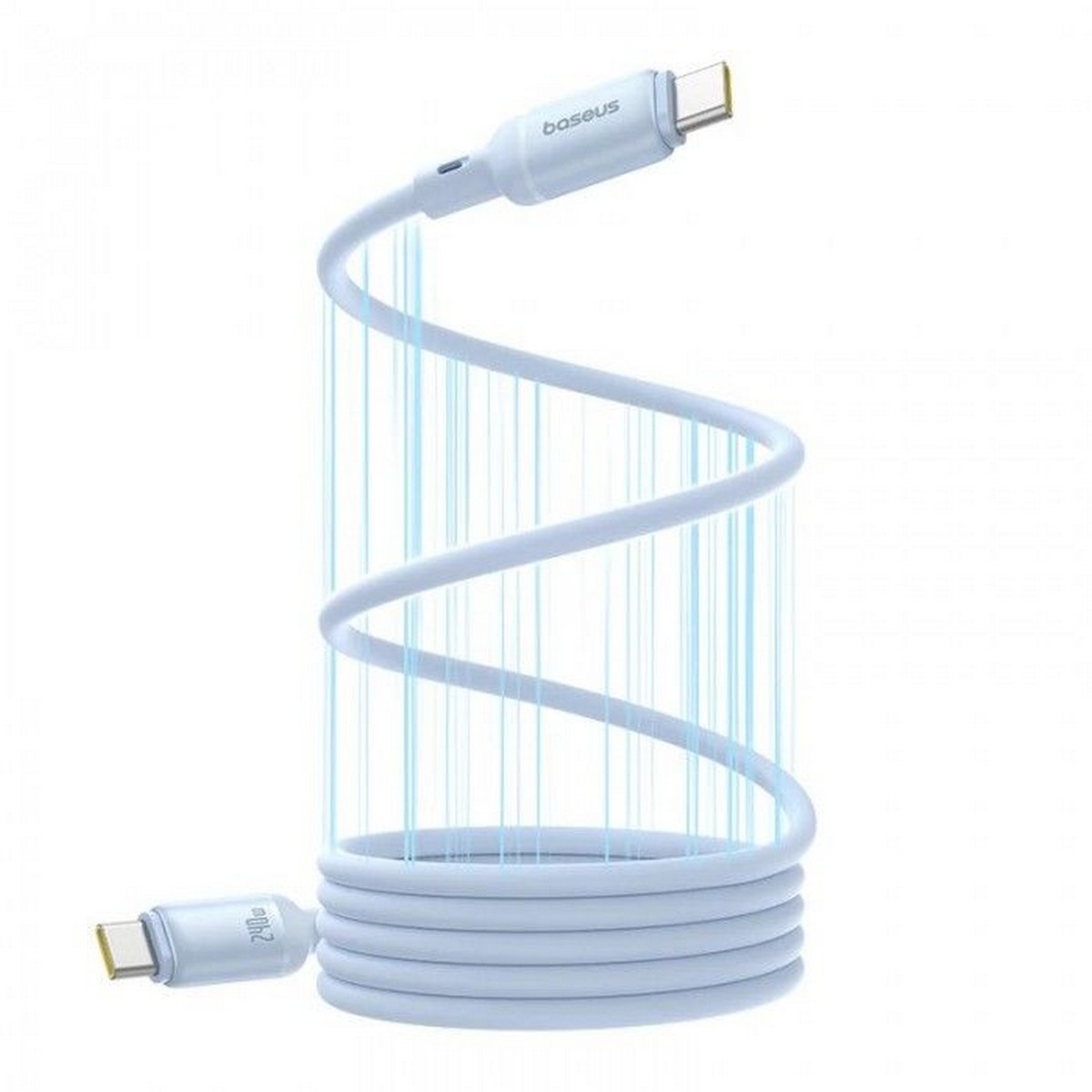 Imagem 0 de Cabo Magnético Baseus Picogo USB-C para USB-C 240w 1m - Azul