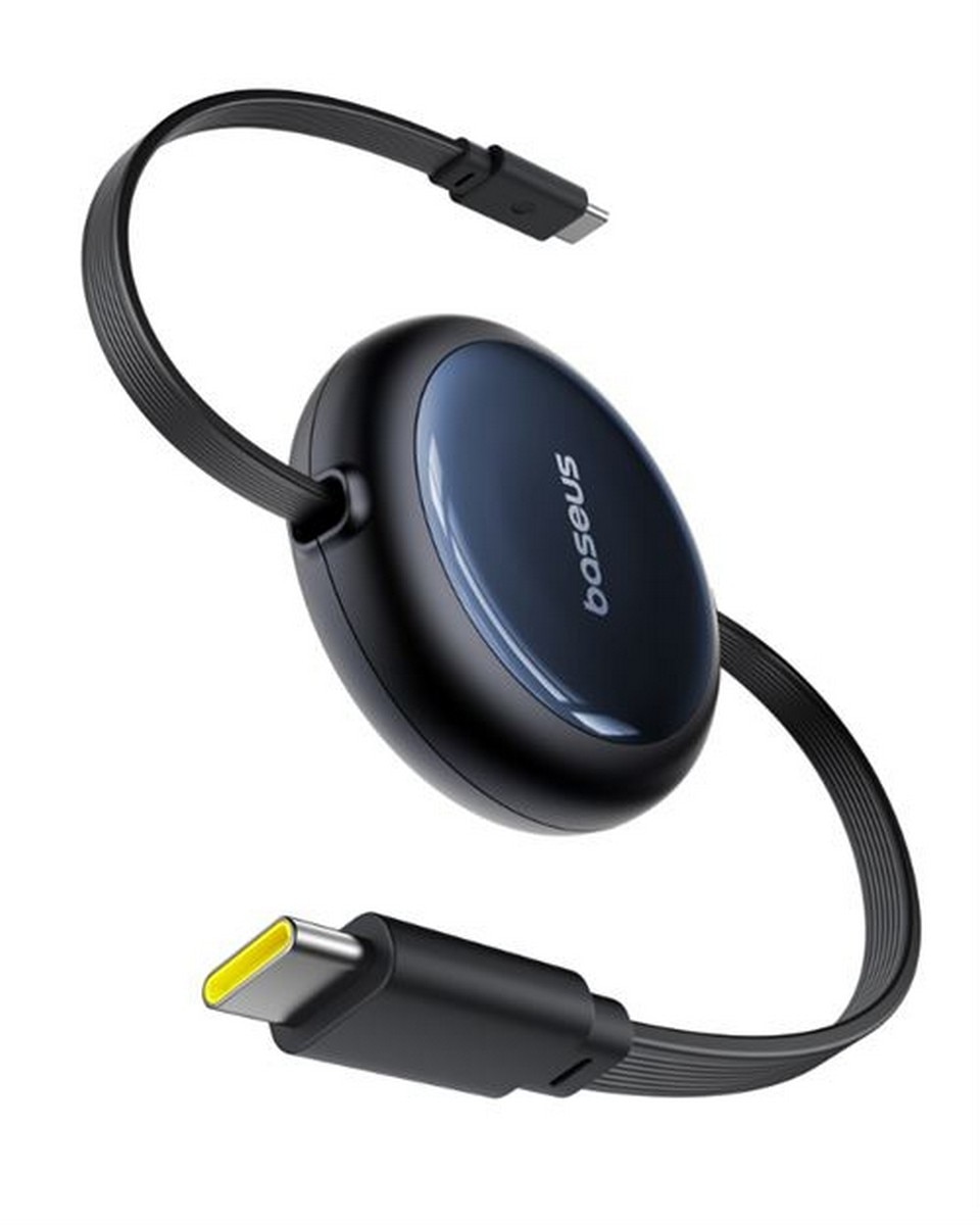 Cabo Compacto Baseus-Nomos de Carga Rápida USB-C a USB-C 100W 1,5m - Preto 2