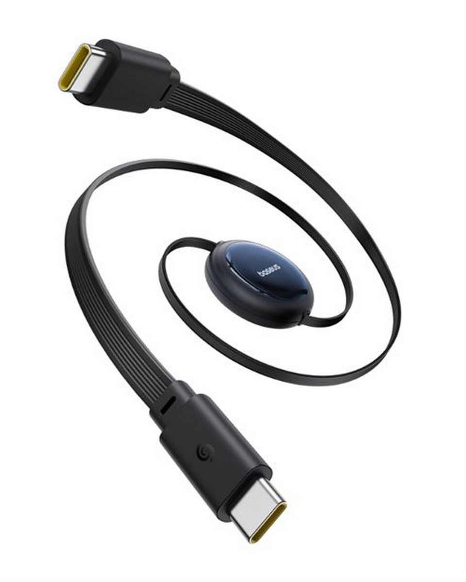 Cabo Compacto Baseus-Nomos de Carga Rápida USB-C a USB-C 100W 1,5m - Preto 3