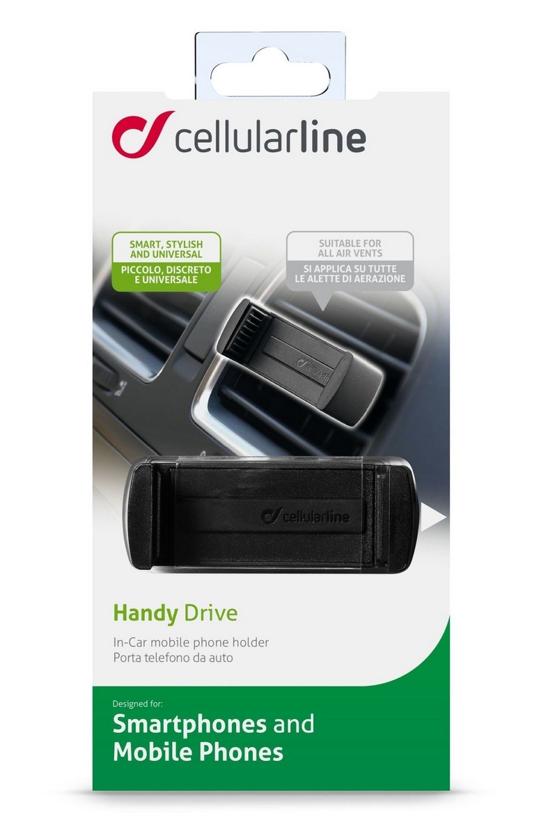 Suporte de Automóvel Handy Drive para Smartphones Universal Preto-2