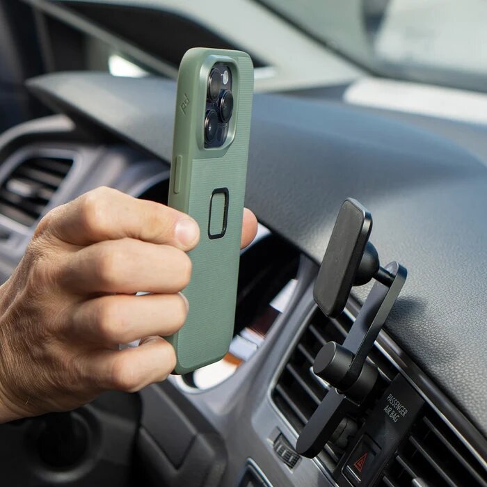 Suporte de Smartphone Peak Design para Grelha de Ventilação para Automóvel - Preto Preto-7