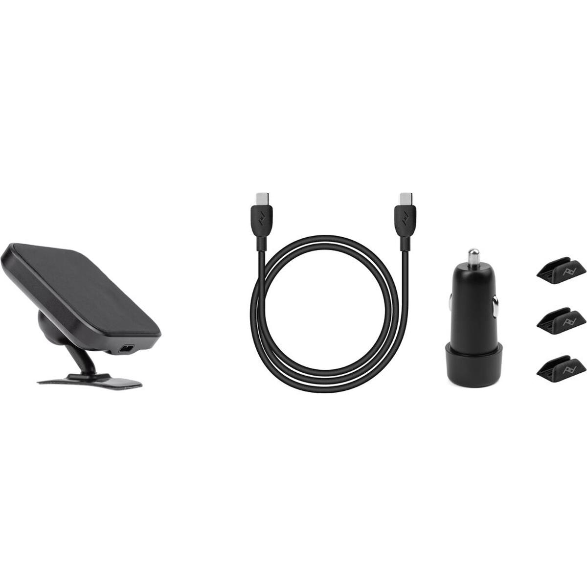 Suporte Magnético Carro Peak Design para Smartphone Charging Car Mount - Preto 3