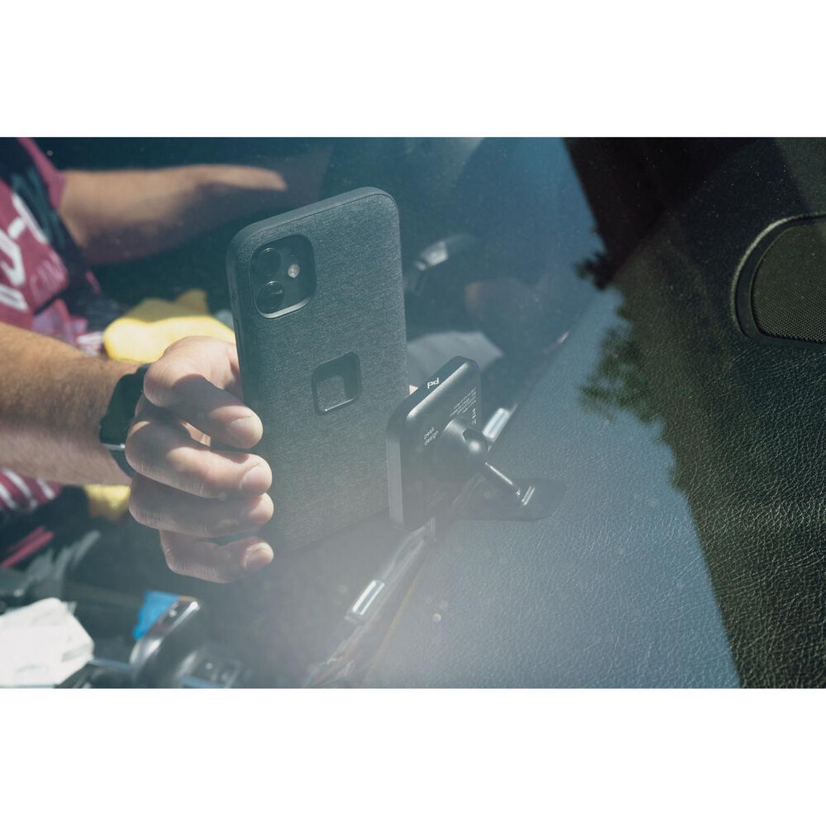 Suporte Magnético Carro Peak Design para Smartphone Charging Car Mount - Preto 4