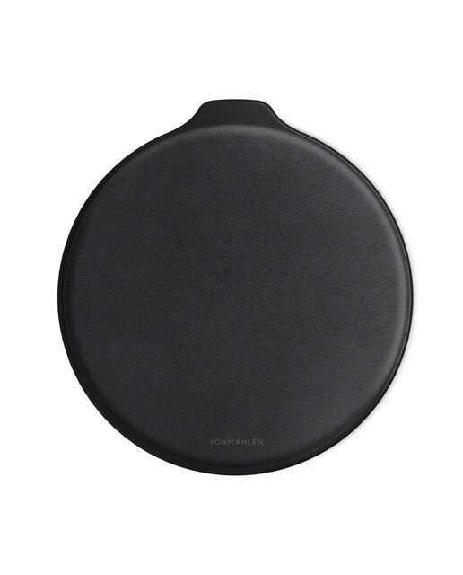 Carregador Wireless Vonmahelen Aura QI em Pele - Preto 1