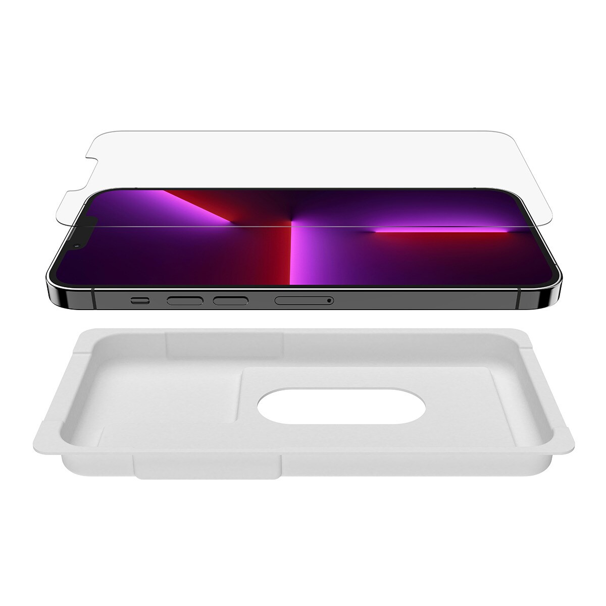 Película de Vidro Temperado Belkin Antibacteriana para iPhone 13 Pro Max Transparente-4