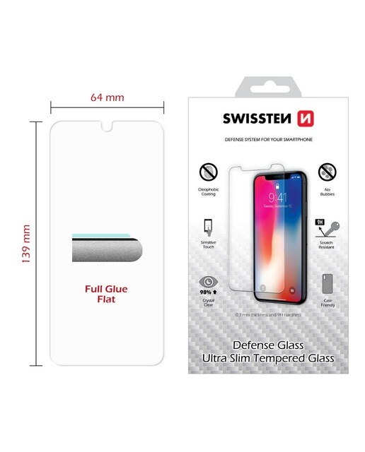 Imagem 0 de Película de Vidro Temperado Swissten para iPhone 16