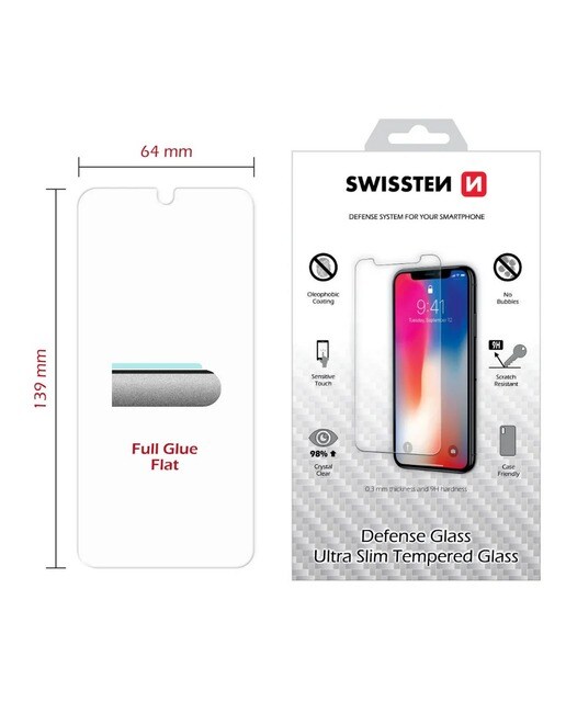 Imagem 0 de Película de Vidro Temperado Swissten para iPhone 16 Pro Max