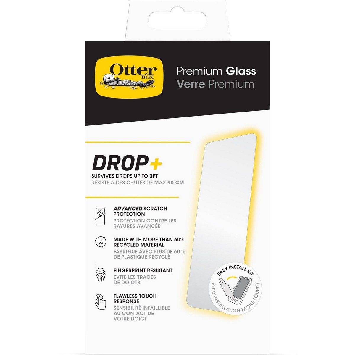 Película de Vidro Otterbox Premium Glass Eco para iPhone 16 Pro 2