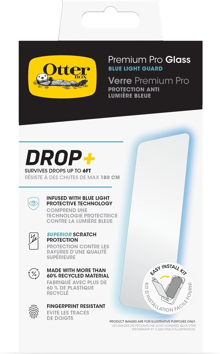 Película de Vidro Otterbox Premium Pro Glass Blue Light Guard para iPhone 16 Pro 5
