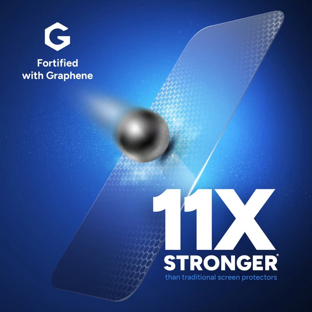 Película de Vidro Zagg Invisible Shield Glass XTR4 para iPhone 16 6