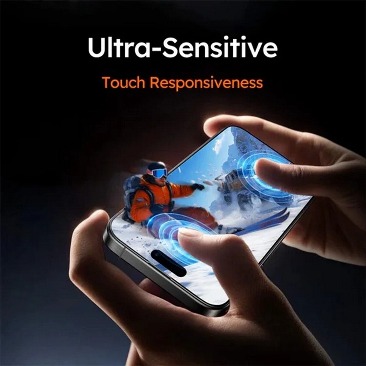 Película de Vidro Temperado Torras para iPhone 16 Plus 4