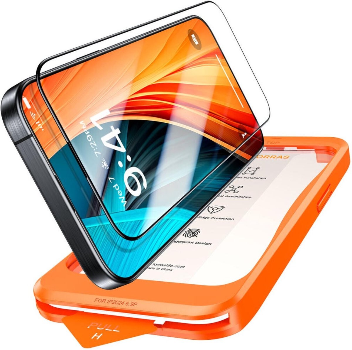 Película de Vidro Torras para iPhone 16 Pro 1