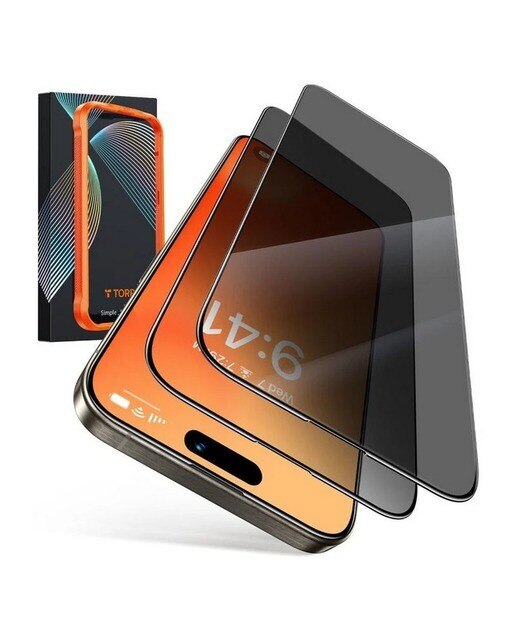 Imagem 0 de Película de Vidro Privacy Torras para iPhone 16 Pro