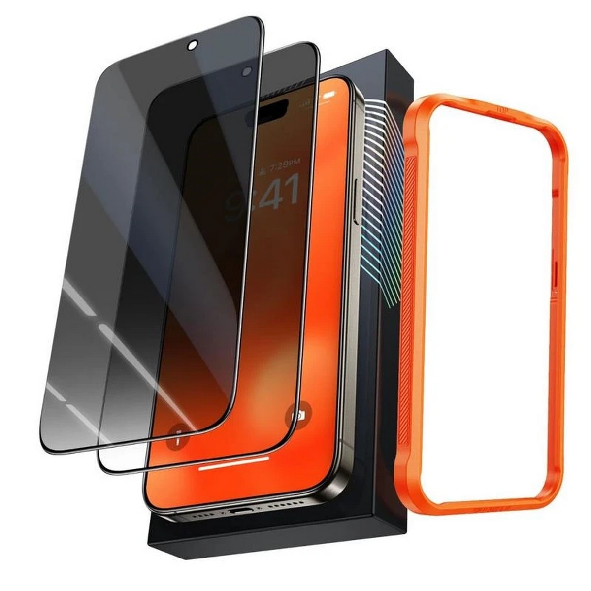 Película de Vidro Privacy Torras para iPhone 16 Pro 2