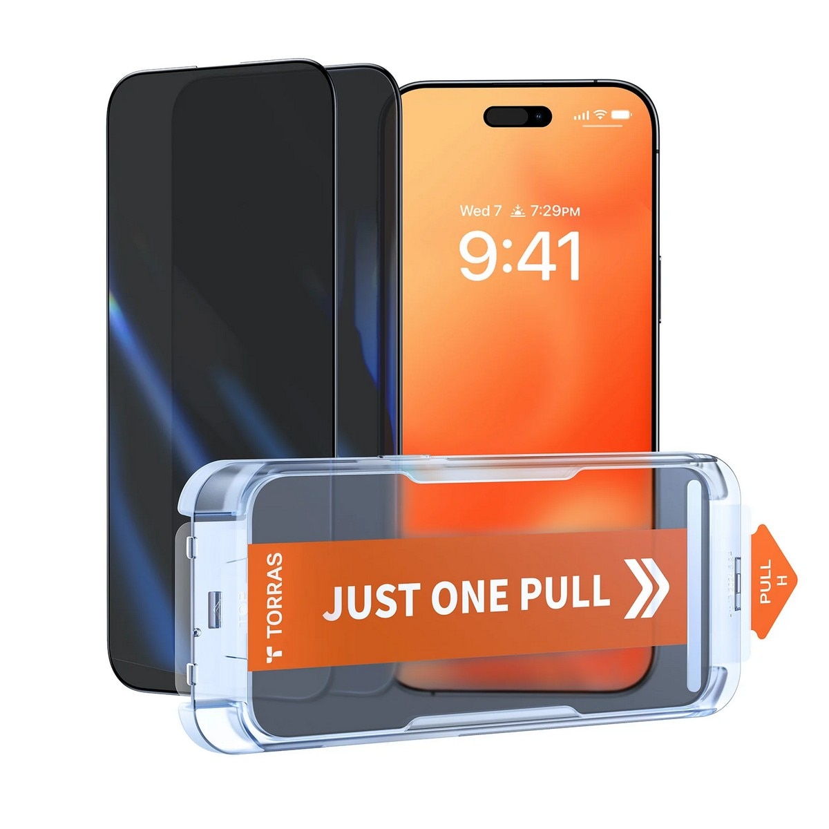 Imagem 0 de Película de Vidro Privacy Torras para iPhone 16 Pro Max