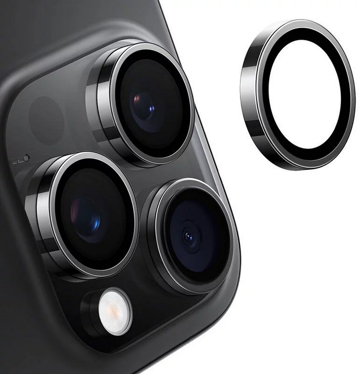 Protetor de Lente Torras para iPhone 16 Pro Max - Preto 2