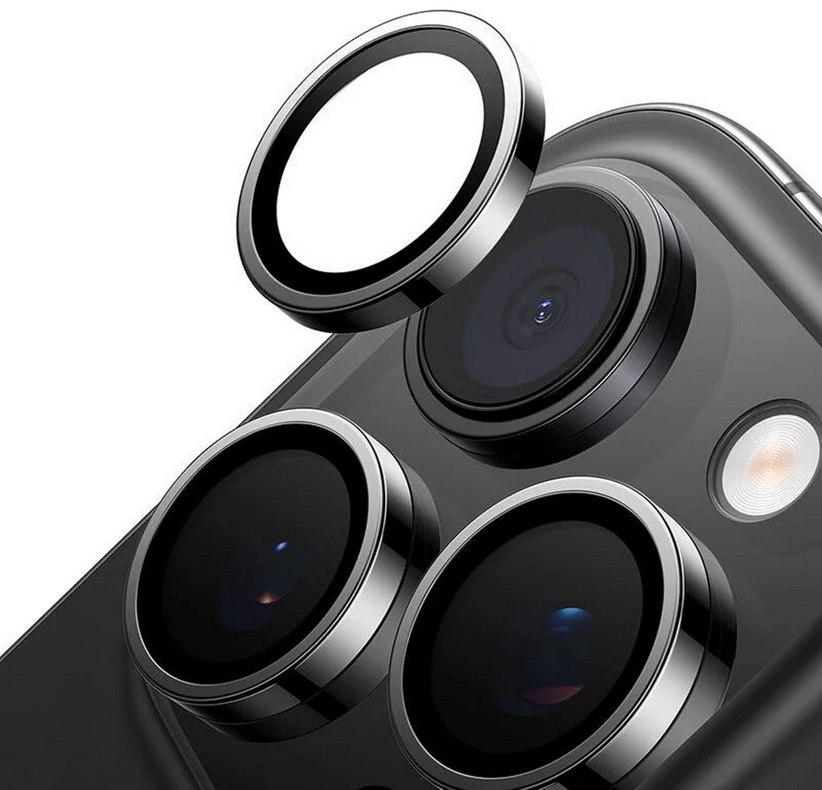Protetor de Lente Torras para iPhone 16 Pro Max - Preto 3