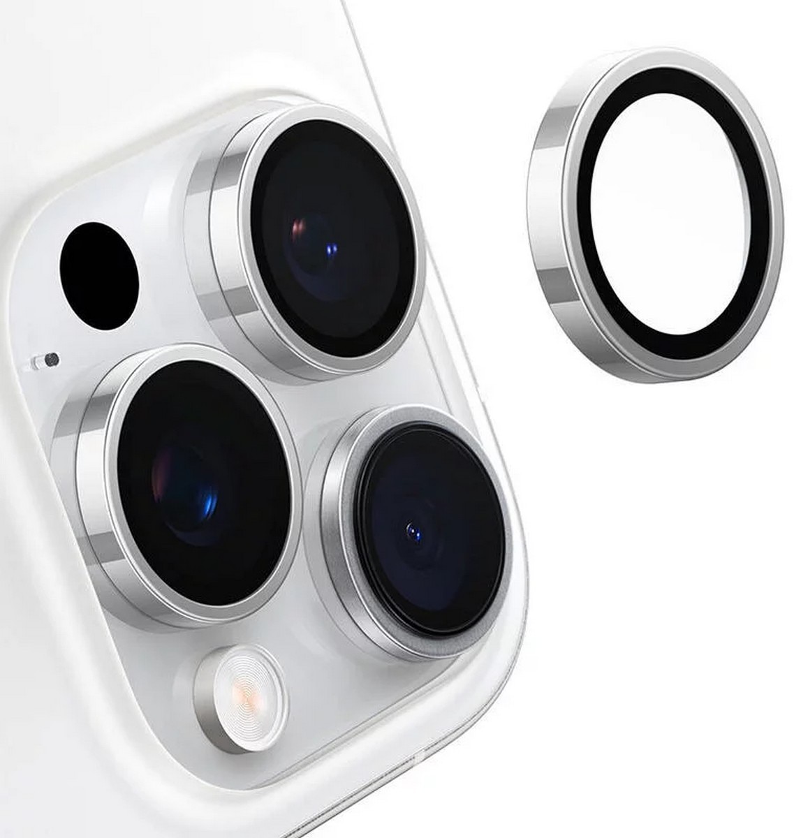 Protetor de Lente Torras para iPhone 16 Pro - Cinzento 2