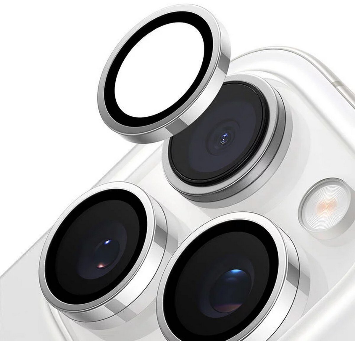 Protetor de Lente Torras para iPhone 16 Pro - Cinzento 3