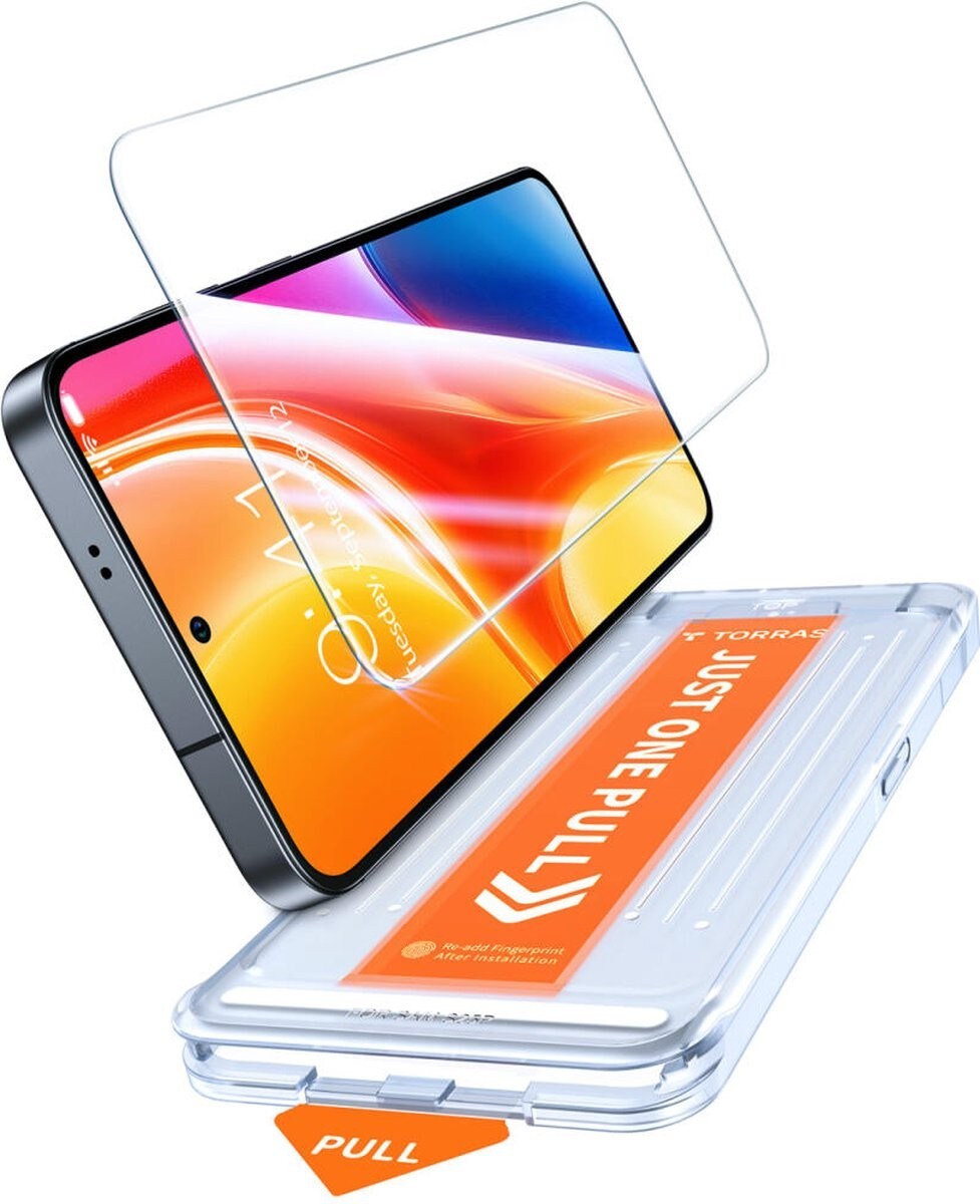 Película de Vidro Torras Install Master para Samsung Galaxy S25 2