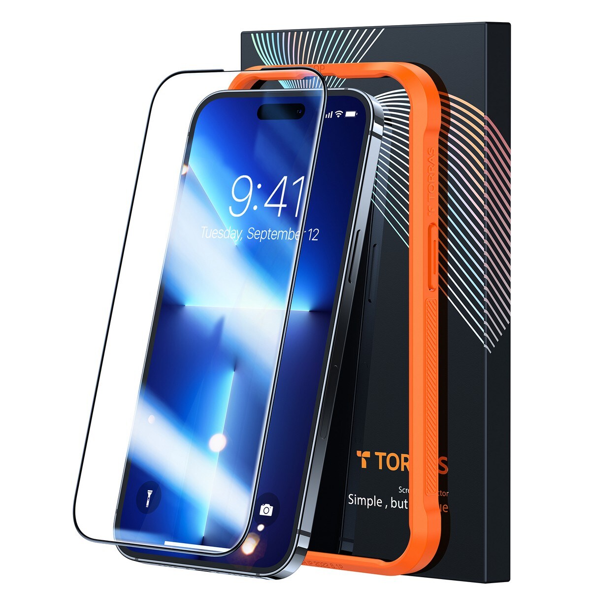 Película de Vidro Torras Install Master para iPhone 13 Pro Max/14 Plus 1