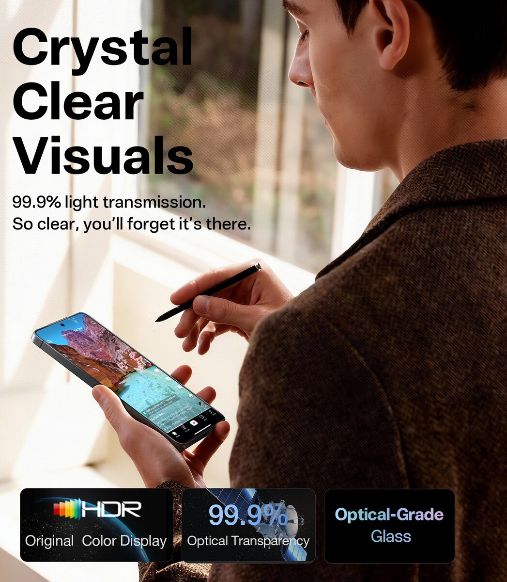 Película Torras Install Master Samsung Galaxy S26 6.9" - Clear Transparente-10