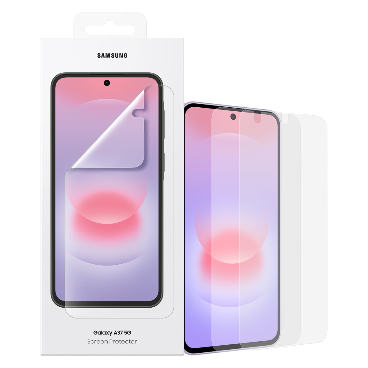 Protetor de Ecrã para Samsung Galaxy A37 - Transparente Transparente-2