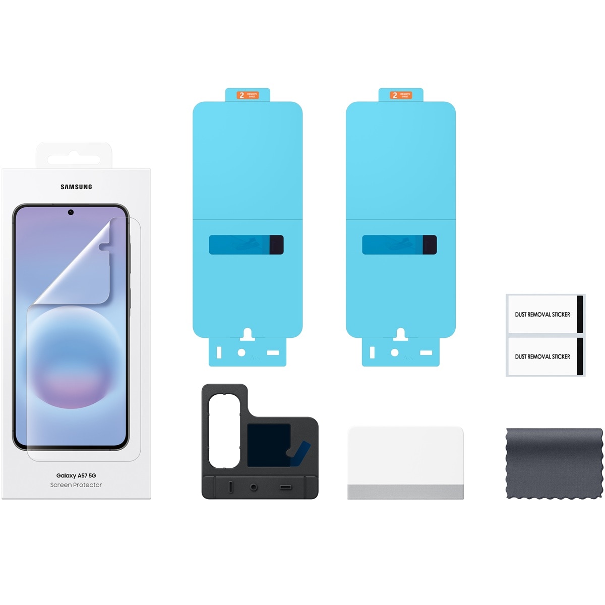 Protetor de ecrã para Samsung Galaxy A57 Transparente-3