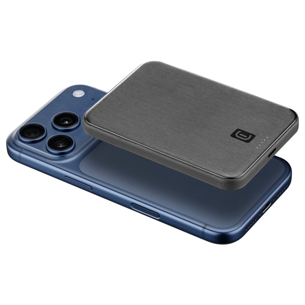 Imagem 0 de Power Bank Cellularline Mag Airy 5000 mA/h, Qi2 25 W