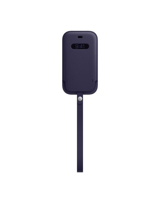 Imagem 0 de Bolsa Apple em Pele com MagSafe para iPhone 12 Mini - Violeta Profundo