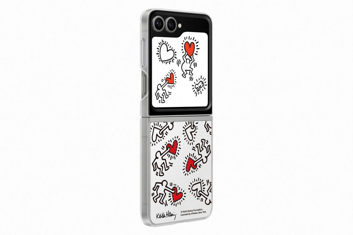 Capa Wallpaper Inteligente para Samsung Galaxy Z Flip 6 - Branco Branco-1
