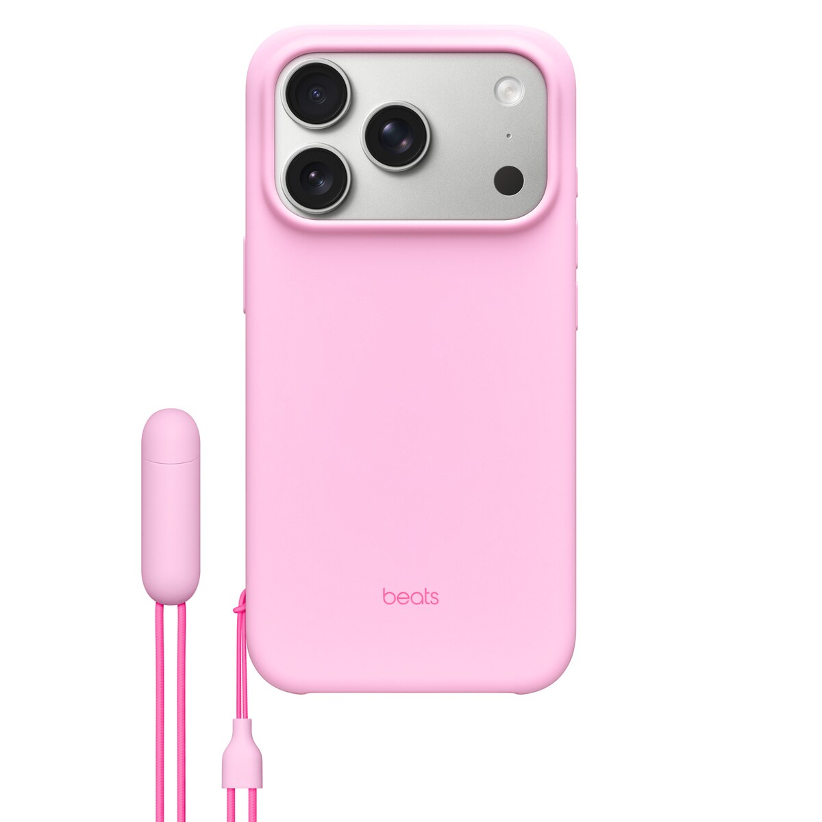 Capa Apple Kickstand da Beats com MagSafe e Controlo da Câmara para iPhone 17 Pro - Rosa Seixo Rosa Quartzo-1