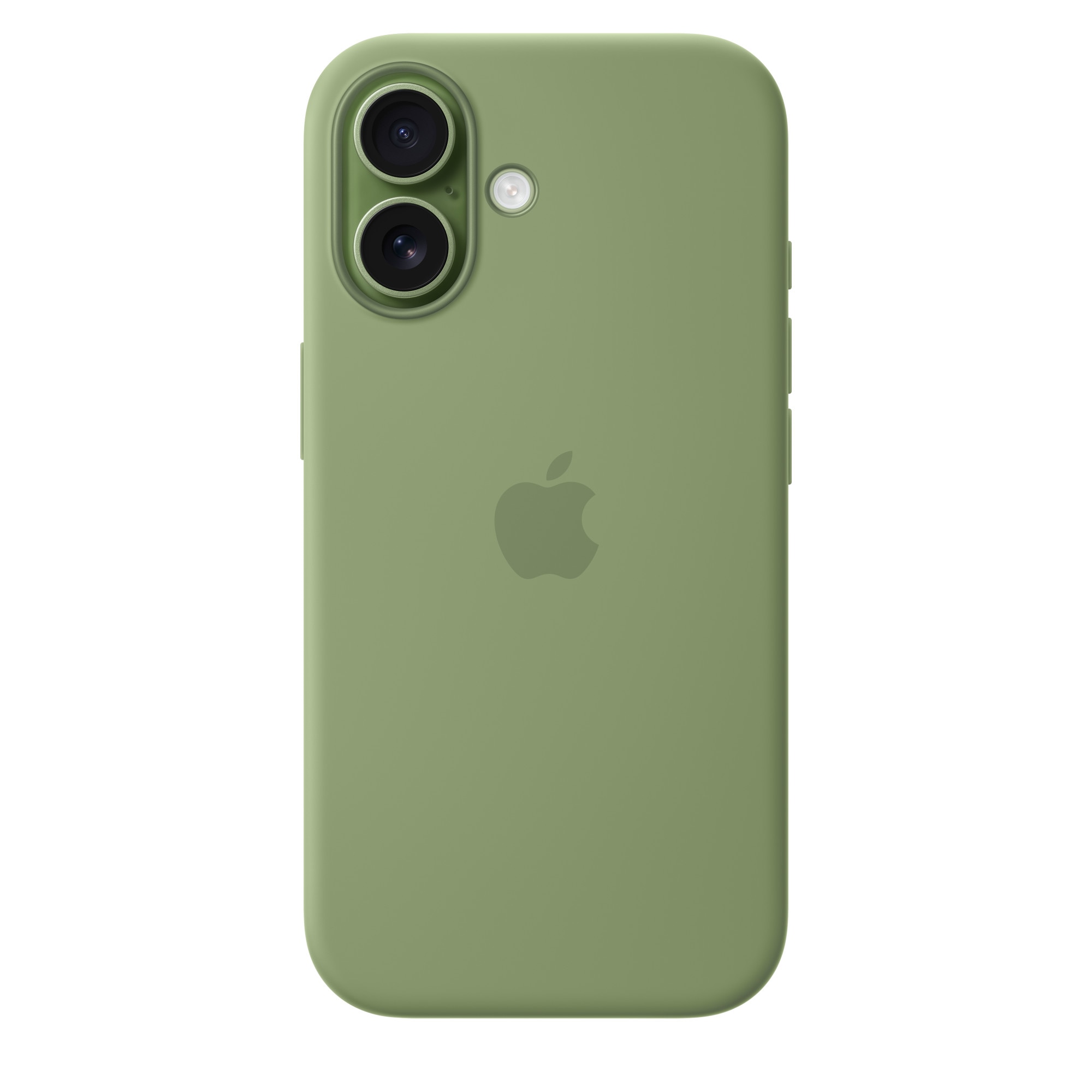 Capa de Silicone Apple com MagSafe para iPhone 17 - Musgo Claro Musgo Claro-1