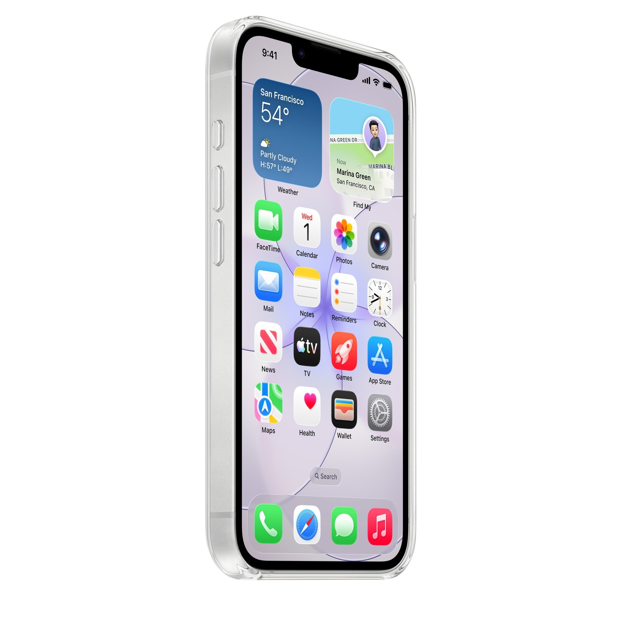 Capa Apple com MagSafe para iPhone 17e - Transparente Transparente-4