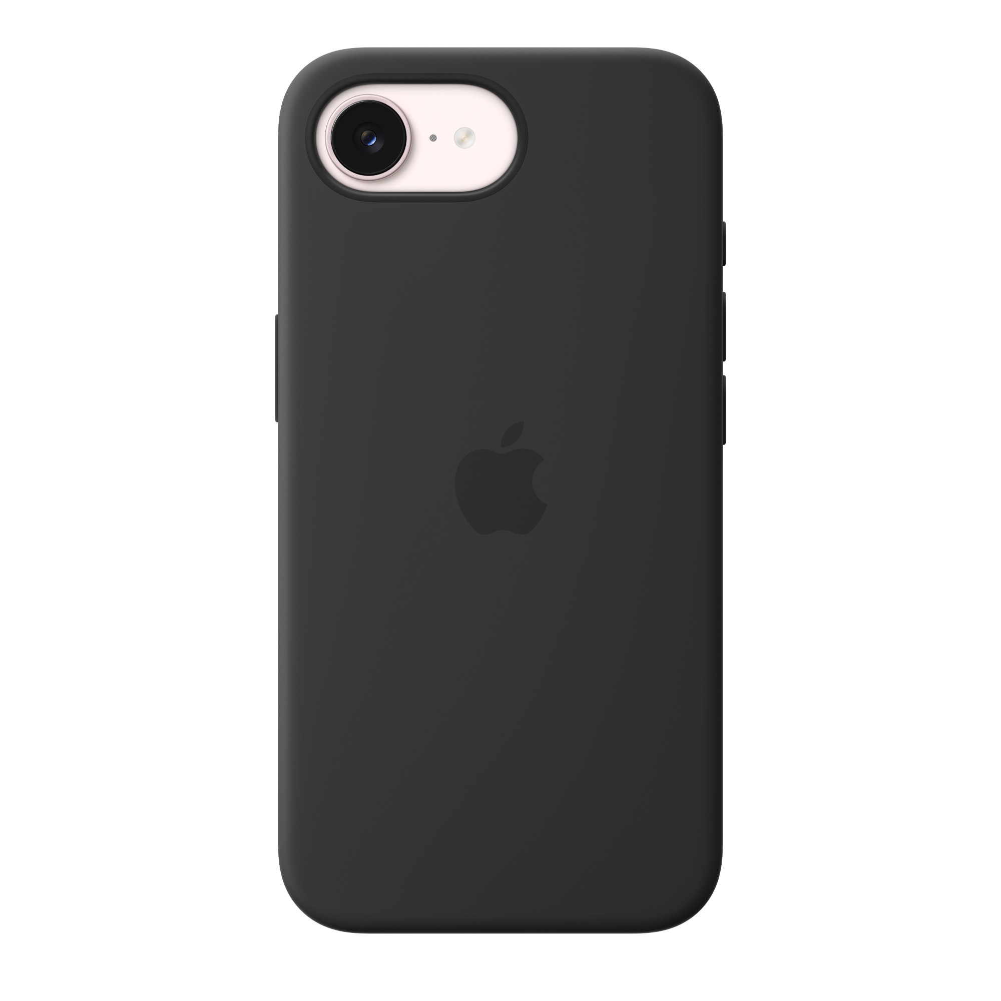 Capa Apple Silicone com MagSafe para iPhone 17e - Preto Preto-2