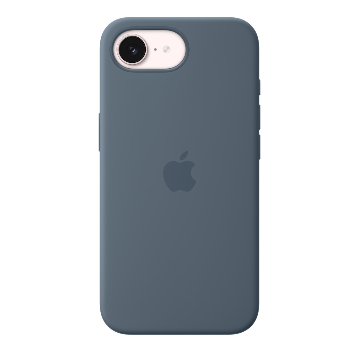 Capa Apple Silicone com MagSafe para iPhone 17e - Anchor Blue Azul-1