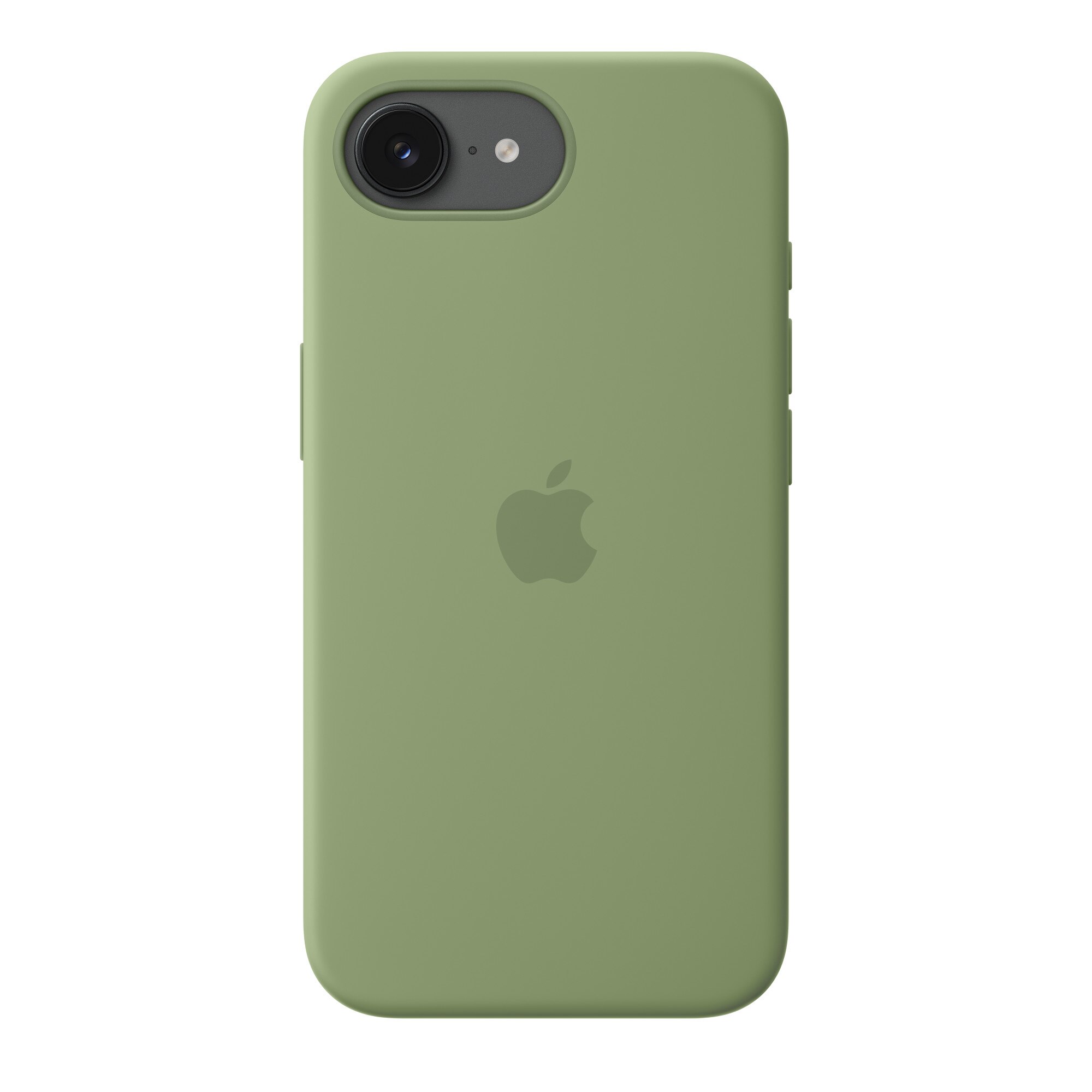 Capa Apple Silicone com MagSafe para iPhone 17e - Light Moss Verde Musgo-3
