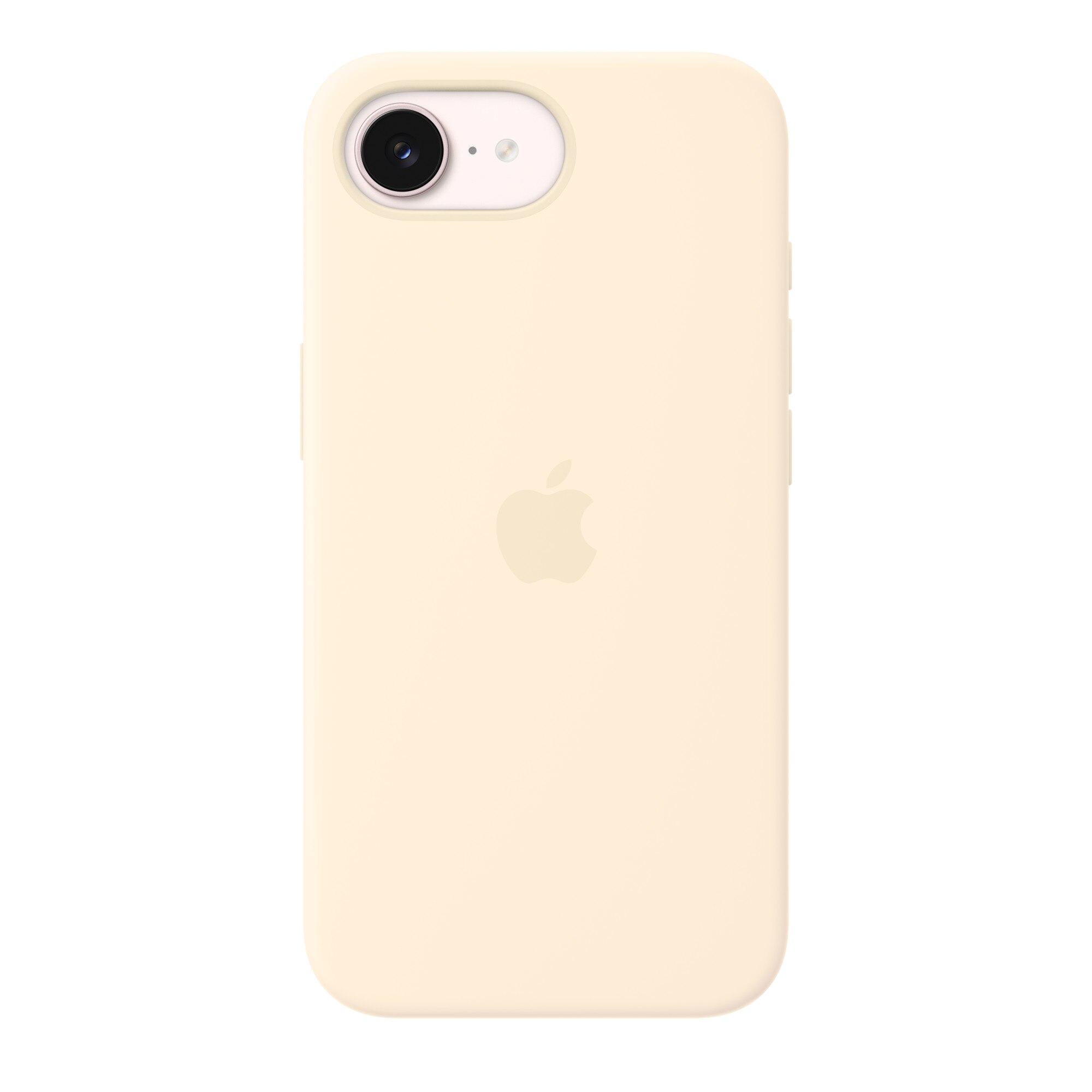 Capa Apple Silicone com MagSafe para iPhone 17e - Baunilha Baunilha-2