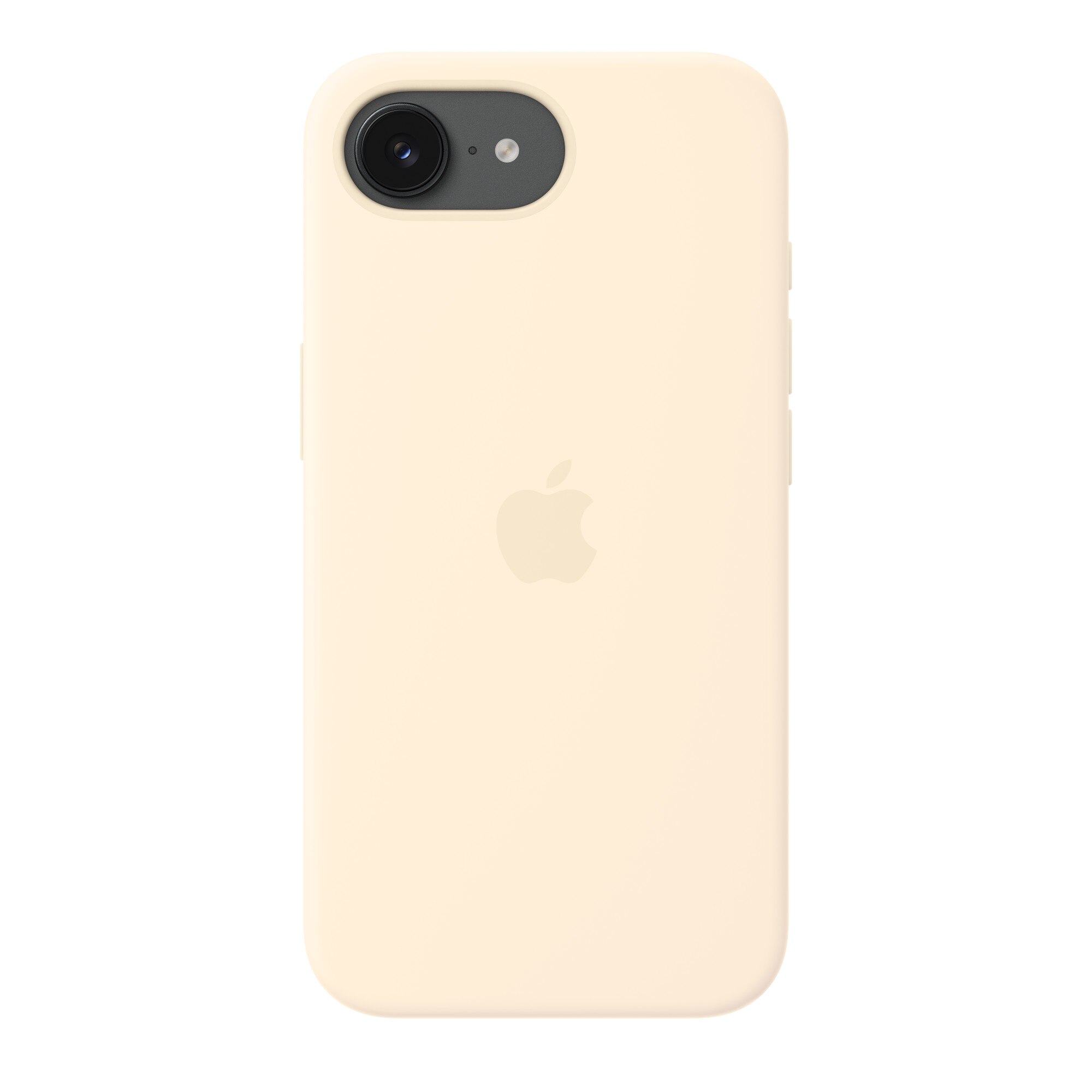 Capa Apple Silicone com MagSafe para iPhone 17e - Baunilha Baunilha-3