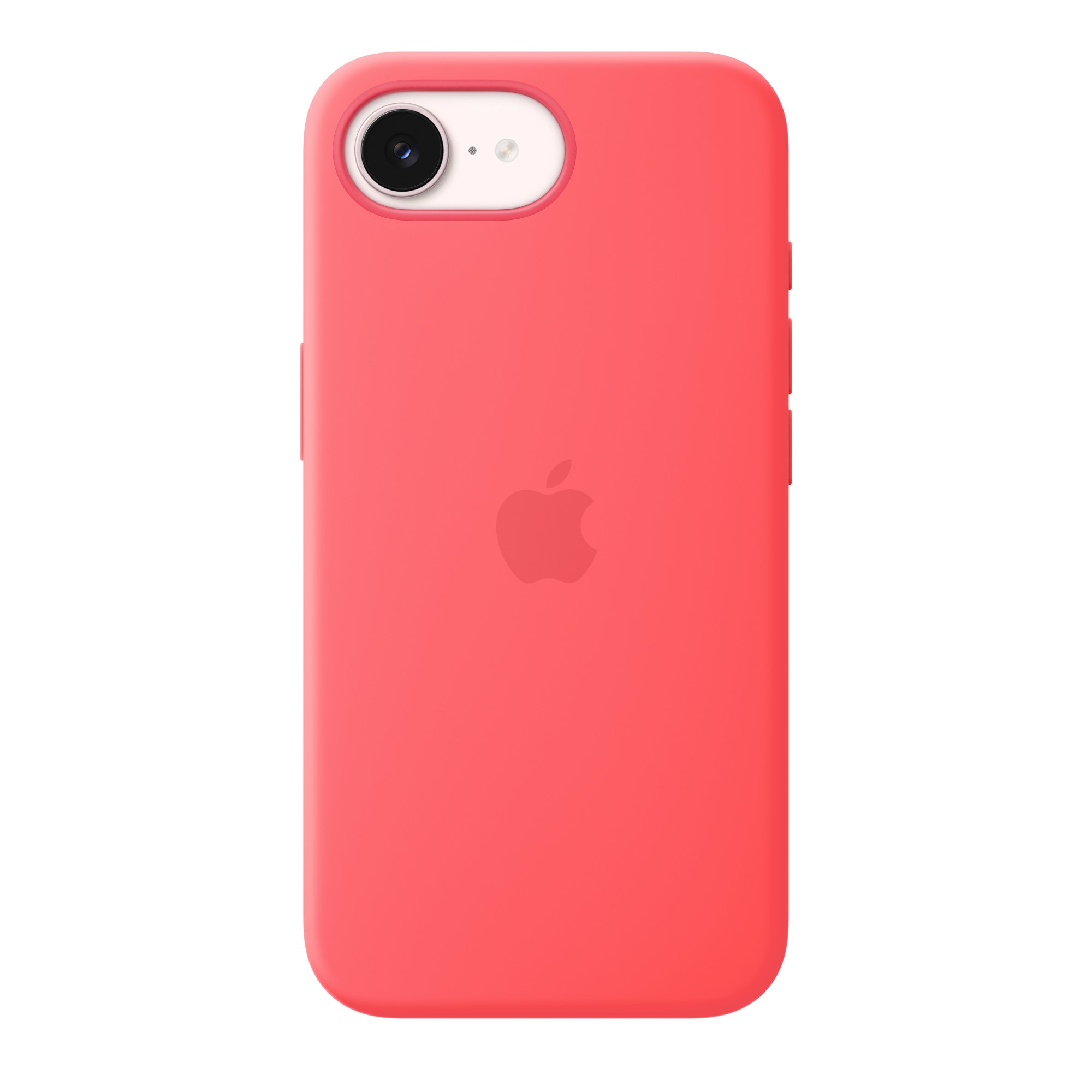 Imagem 0 de Capa Apple Silicone com MagSafe para iPhone 17e - Bright Guava