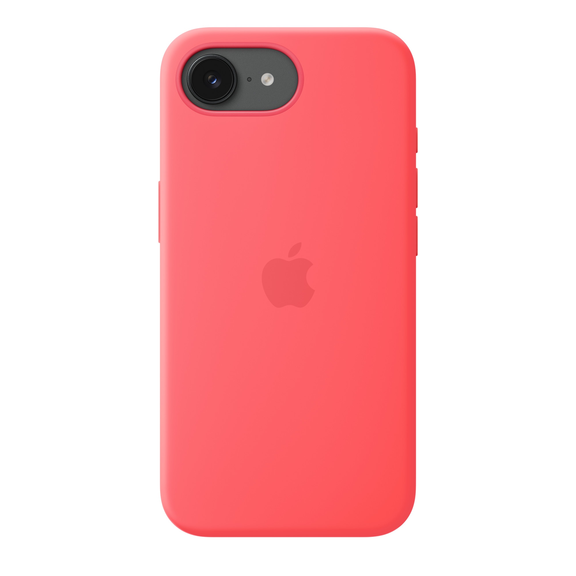 Capa Apple Silicone com MagSafe para iPhone 17e - Bright Guava 3