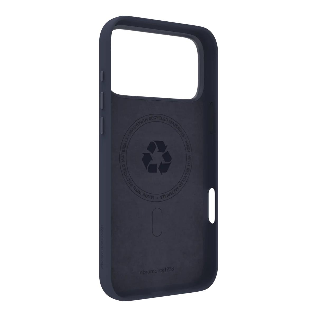 Capa Roskilde MagSafe Icon Dbramante iPhone 18 Pro/17 Pro - Deep Water Deep Blue-2