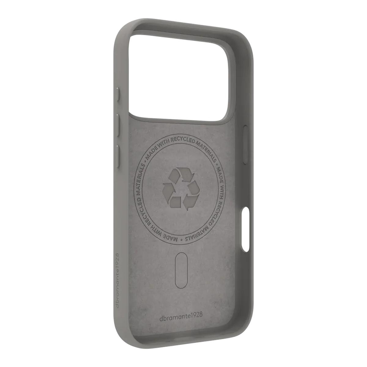 Capa Roskilde MagSafe Icon Dbramante iPhone 18 Pro/17 Pro - River Stone 2