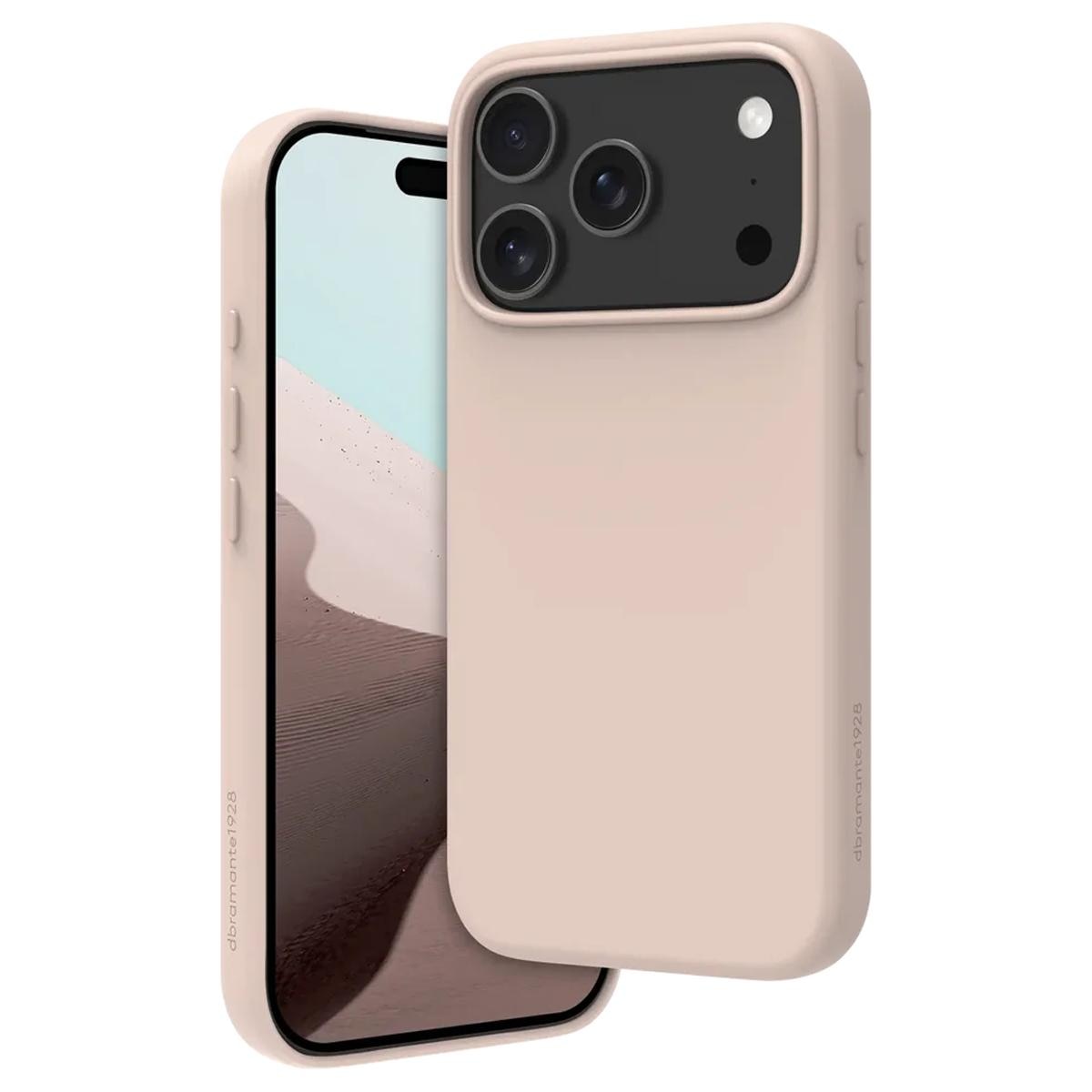 Imagem 0 de Capa Roskilde MagSafe Icon Dbramante iPhone 18 Pro/17 Pro - Pink Sand