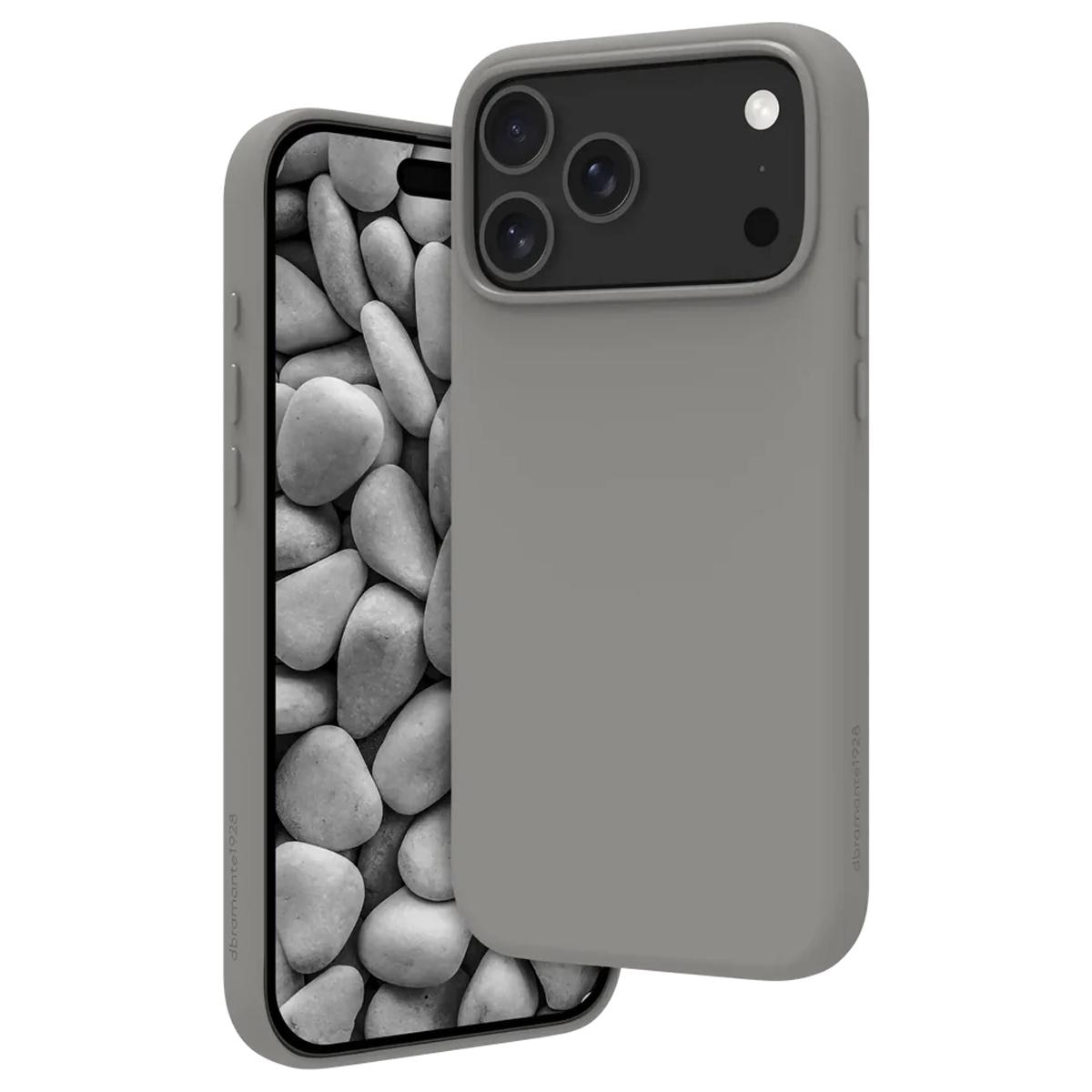 Imagem 0 de Capa Roskilde MagSafe Icon Dbramante iPhone 18 Pro Max/17 Pro Max - River Stone