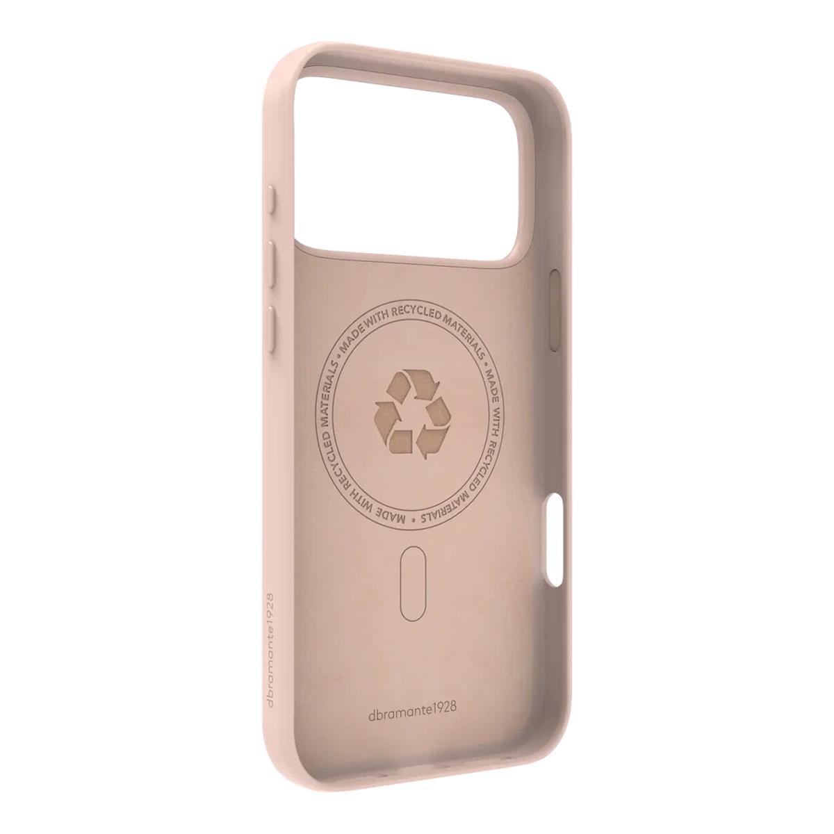 Capa Roskilde MagSafe Icon Dbramante iPhone 18 Pro Max/17 Pro Max - Pink Sand 2