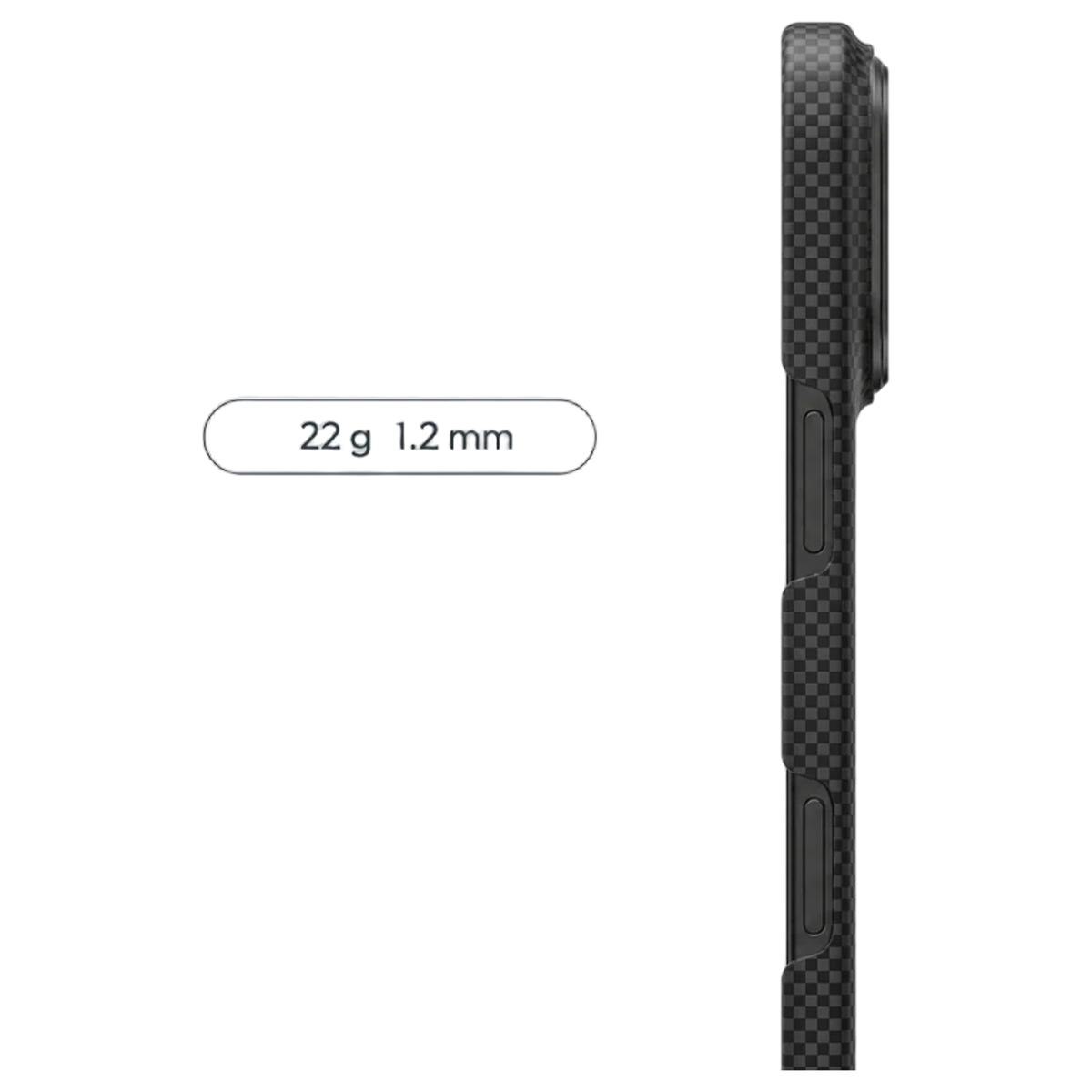 Capa Aramid Fibre Vonmählen para iPhone 18 Pro/ 17 Pro 2